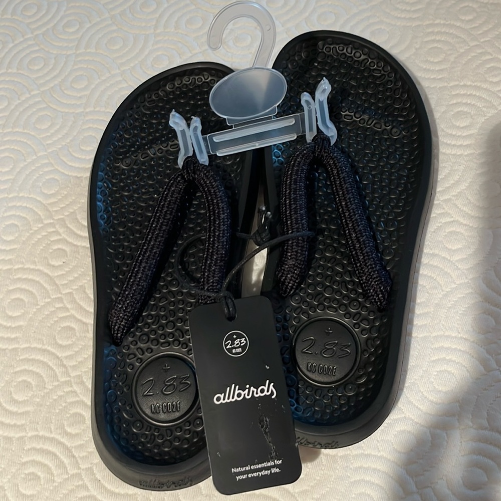 Brand new allbirds flip flops